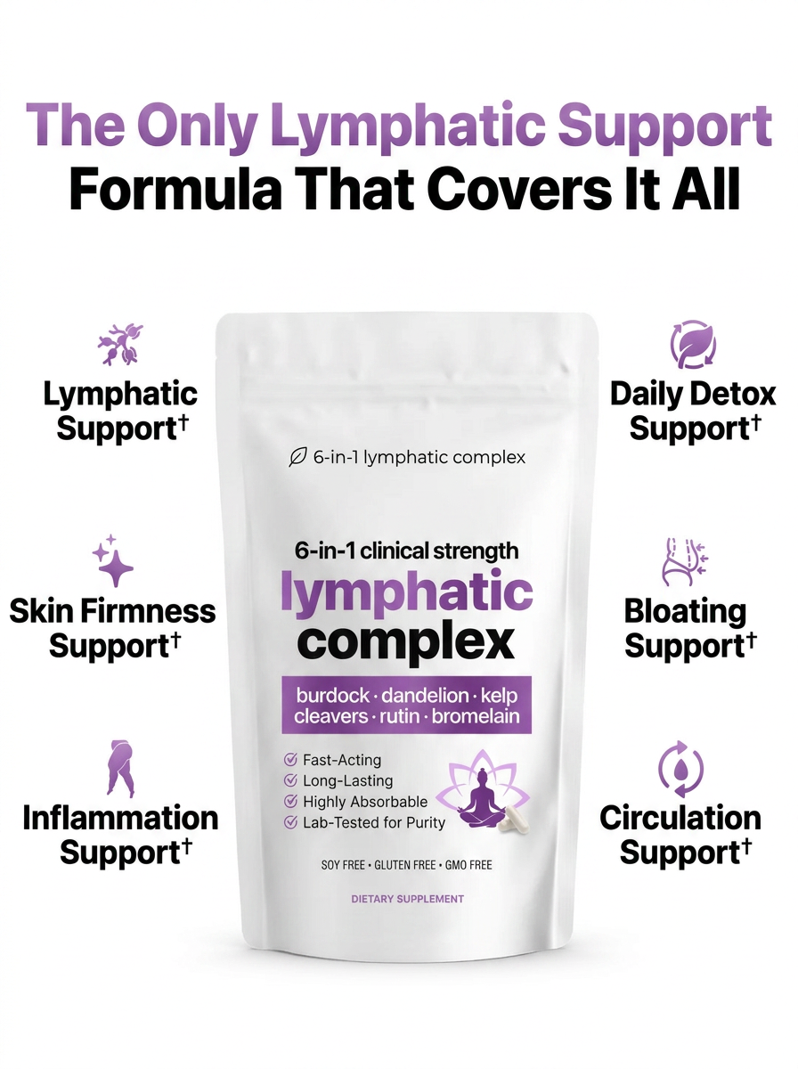 Lymphatic Support formula highlights