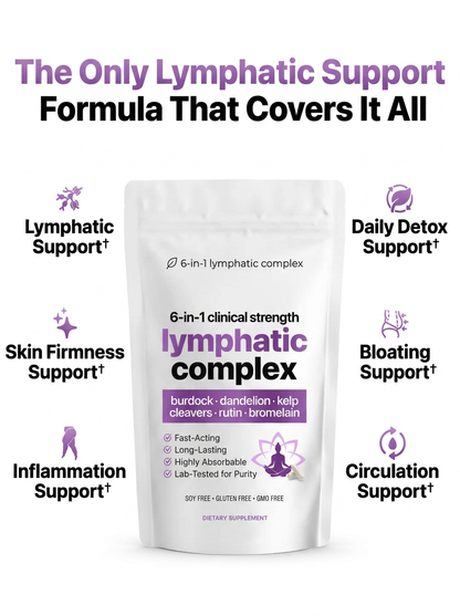 Lymphatic Support formula highlights